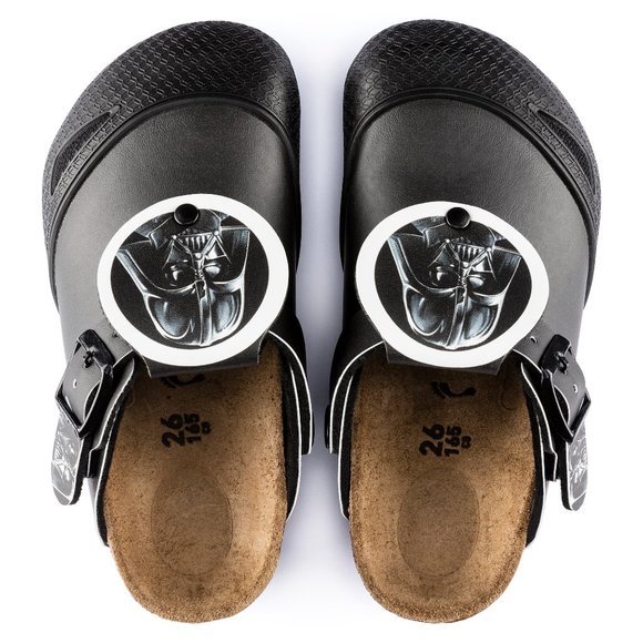 Birkenstock Kid's Birko-Flor Kay Hulk Star Wars Darth Shoes Black … - Picture 4 of 8